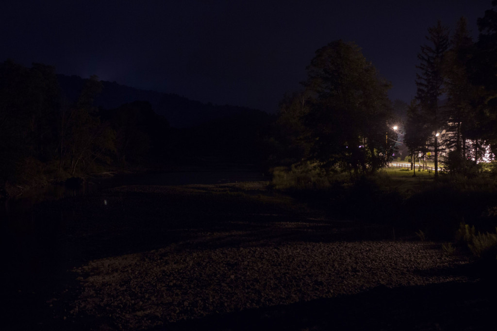 Schoharie Creek at Midnight